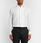 Favourbrook - Bib-Front Linen Shirt - White