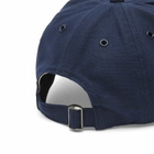 Norse Projects Men's Light Canvas Felt N 8 Panel Cap in Dark Navy 