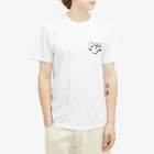 Boys Own Men's Autumn 1990 Playlist T-Shirt in White