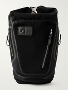 LOEWE - Flex Logo-Embossed Suede and Canvas Backpack