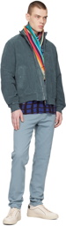 Paul Smith Blue & Black Check Shirt