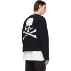 mastermind WORLD Navy Four-Pocket Cardigan