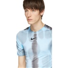 1017 Alyx 9SM Blue Nike Edition Camouflage Logo Sponge T-Shirt