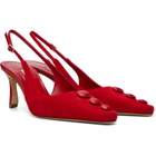 Manolo Blahnik Red Alexapla Heels