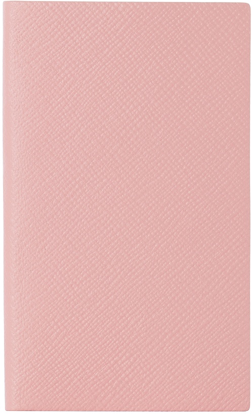 Photo: Smythson Pink Panama Notebook
