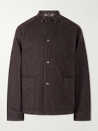 NN07 - Aiko Organic Denim Blouson Jacket - Brown