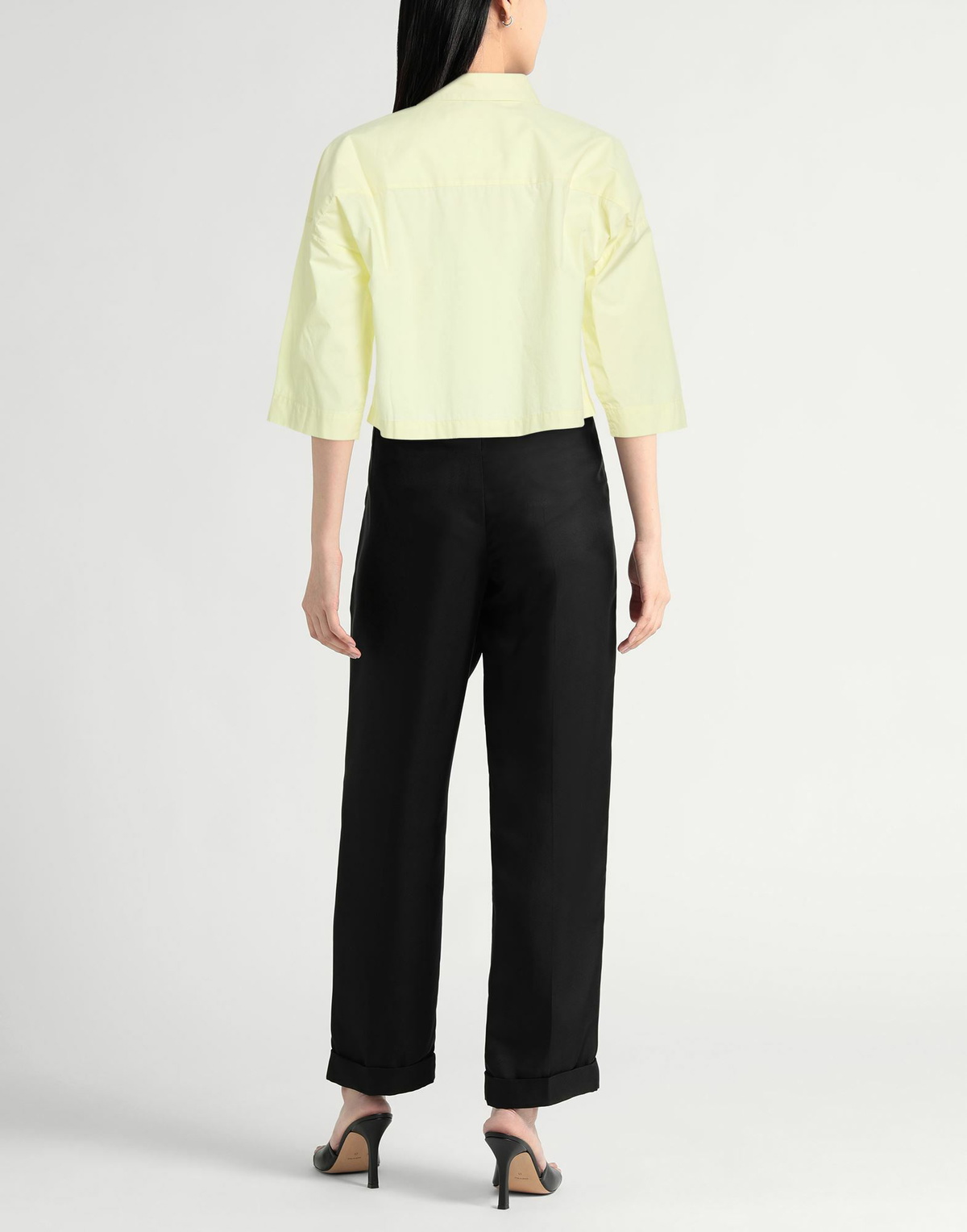 Roberto Collina Womens Shirt Pastel in Yellow