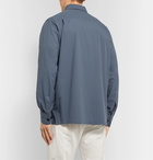 Mr P. - Cotton-Ripstop Overshirt - Blue