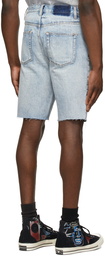 Ksubi Blue Wolf 1999 City High Shorts