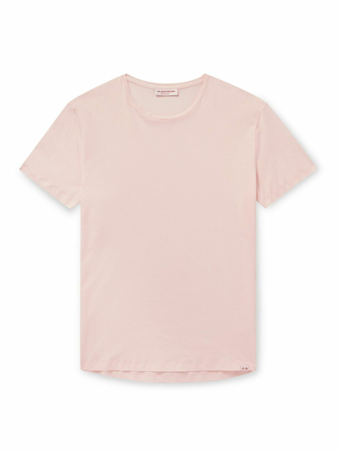Orlebar Brown - Slim-Fit Cotton-Jersey T-Shirt - Pink Orlebar Brown