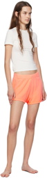 SKIMS Orange Modal French Terry Shorts