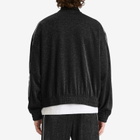 Cole Buxton Men's Glitter Piped Track Jacket in Black