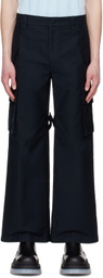 System Navy Tab Cargo Pants