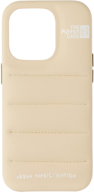 Photo: Urban Sophistication Off-White 'The Puffer' iPhone 14 Pro Case