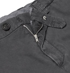 Brunello Cucinelli - Stretch-Cotton Cargo Trousers - Men - Gray