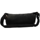 Guidi Black Leather Belt Bag