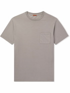 Barena - Giro Garment-Dyed Supima Cotton-Jersey T-Shirt - Gray