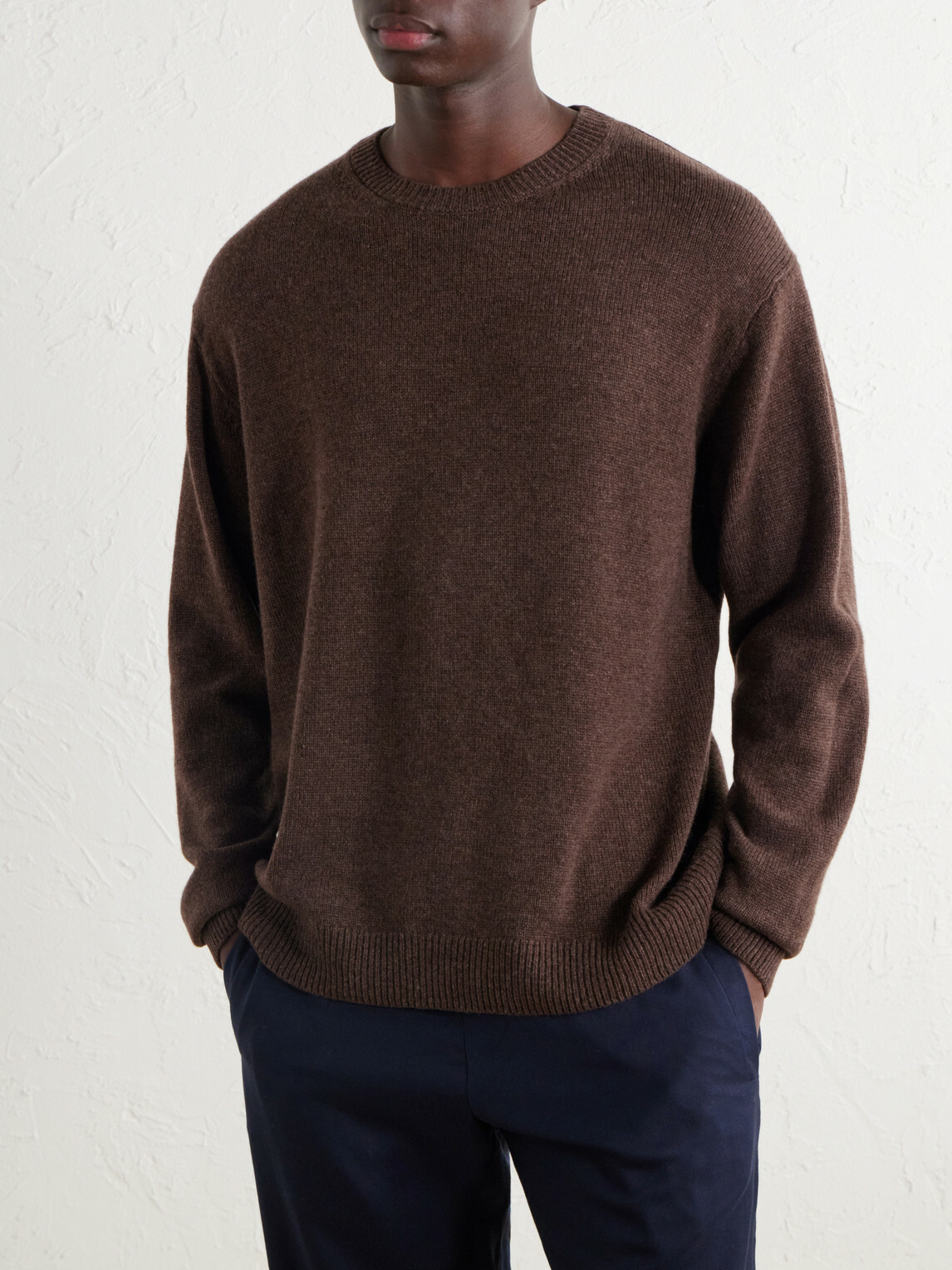 The Elder Statesman - Statesman Cashmere Sweater - Brown
