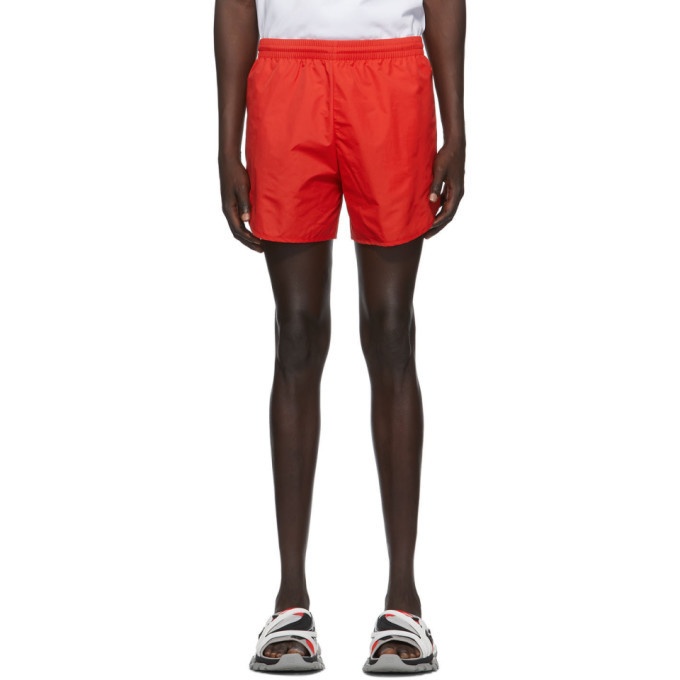 Photo: Balenciaga Red Nylon Running Shorts