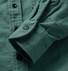 Sid Mashburn - Cotton-Flannel Shirt - Green