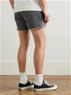Y,IWO - Straight-Leg Logo-Print Cotton-Jersey Drawstring Shorts - Gray