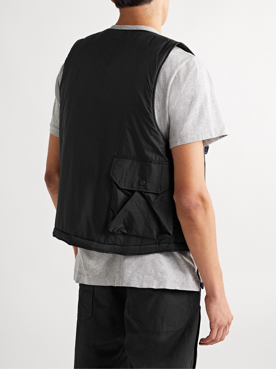 Engineered Garments - Padded Nylon-Ripstop Gilet - Black