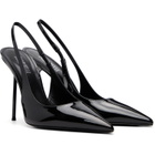 Paris Texas Black Lidia Slingback 105 Heels