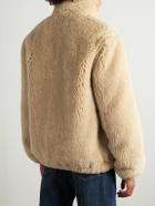 CELINE - Alpaca and Cotton-Blend Jacket - Neutrals