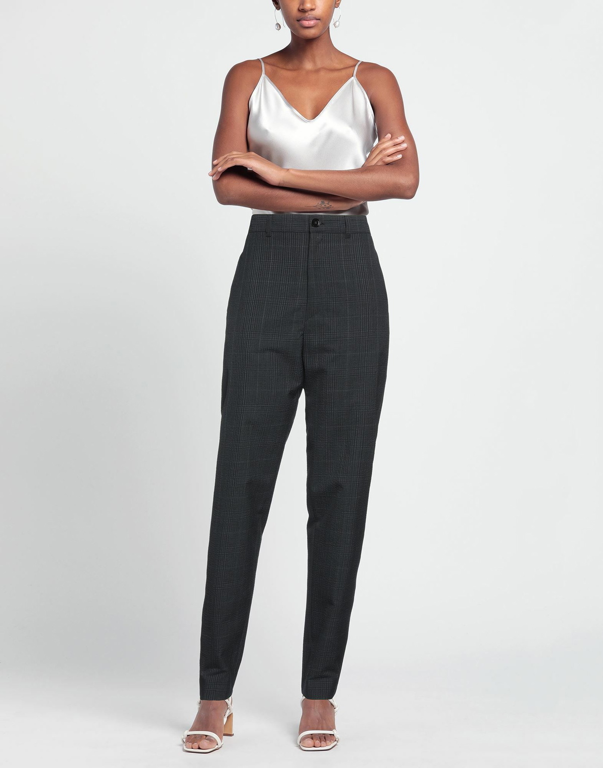 Lemaire Womens Pants in Charcoal
