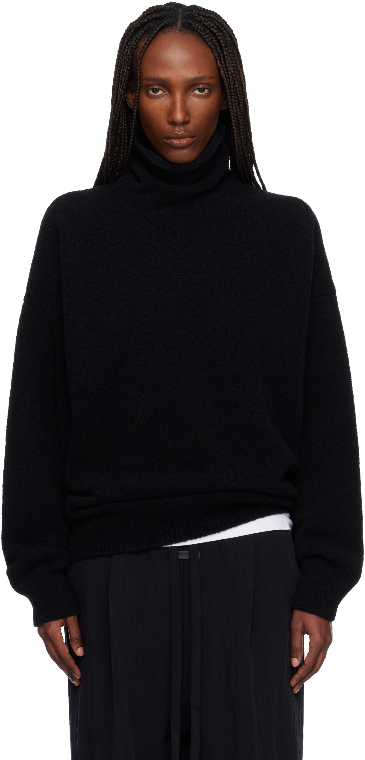 Fear of God Black Highneck Sweater