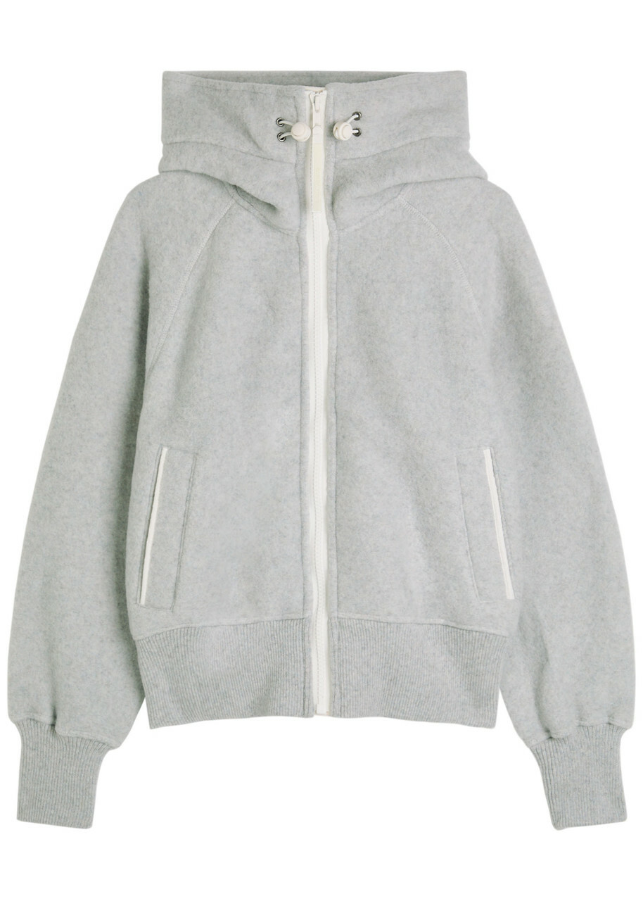 Canada Goose Chilliwack Hooded Wool-blend Jacket Light Grey