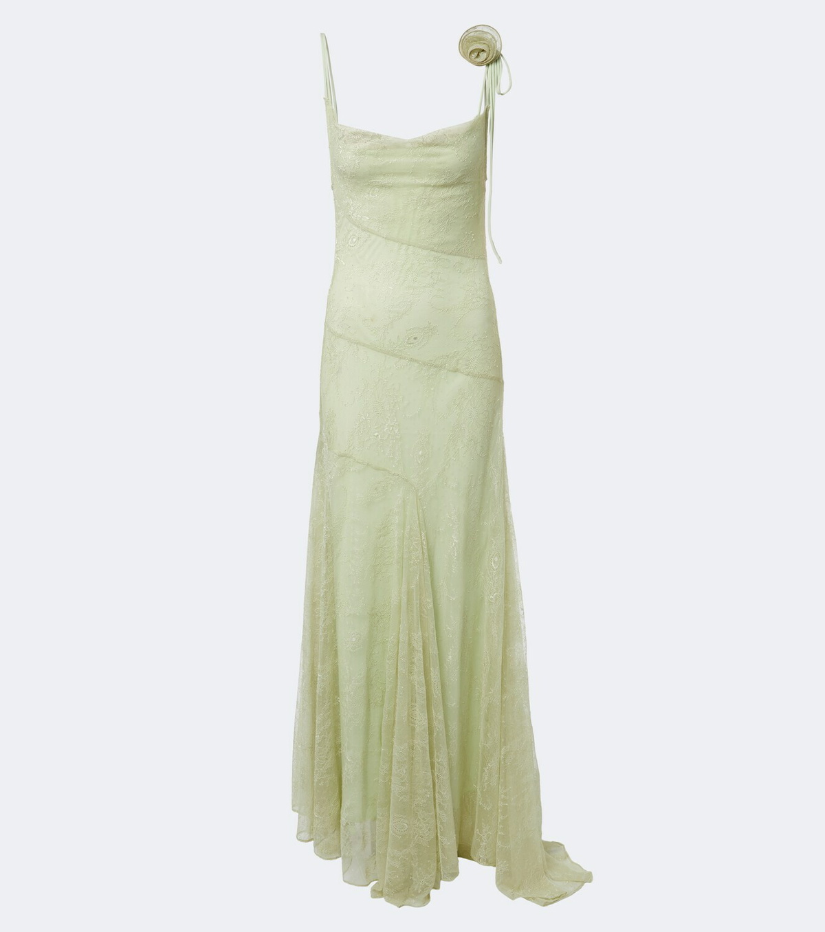 De La Vali Calima lace maxi dress