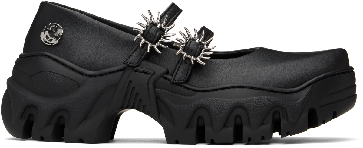 Rombaut Black MJ Ballerina Flats Rombaut