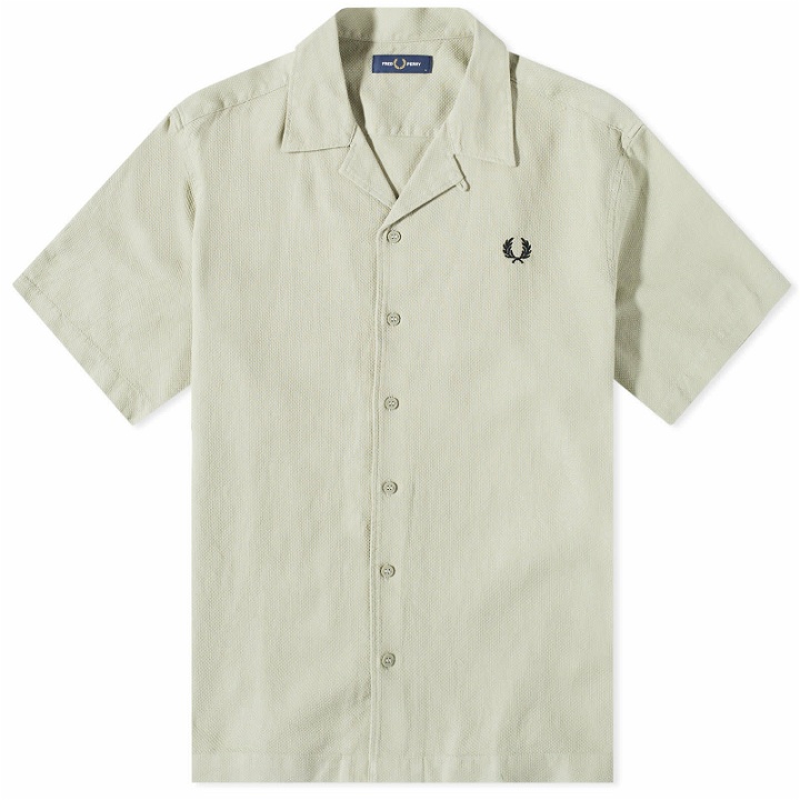 Photo: Fred Perry Authentic Men's Linen Vacation Shirt in Seagrass