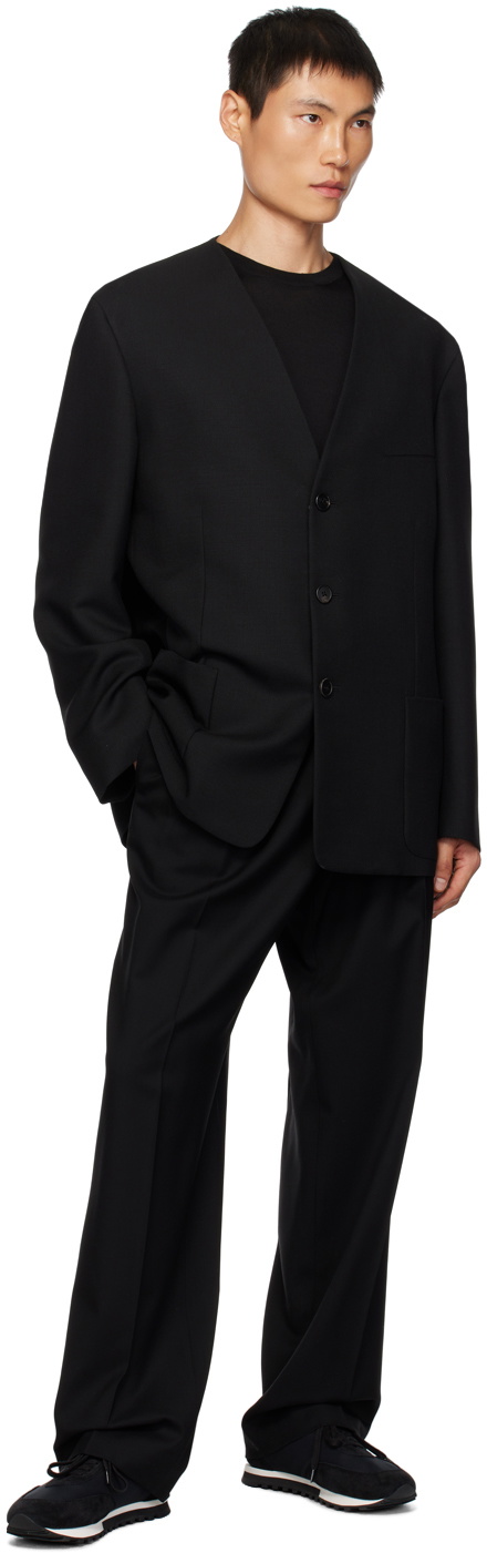 The Row Black Marcello Trousers The Row