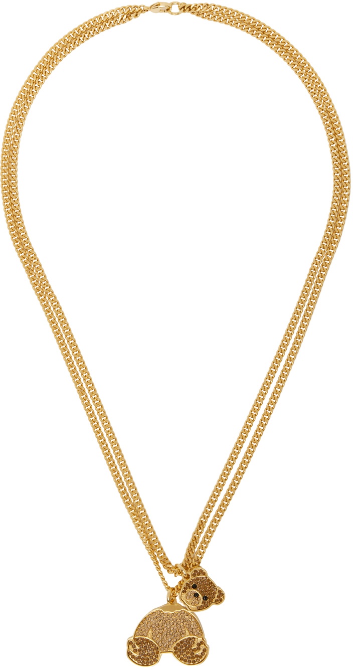 Lexie Diary 14k Real Gold Cute Bear Short Necklace Women Ins Hot Sale –  LEXIE DIARY