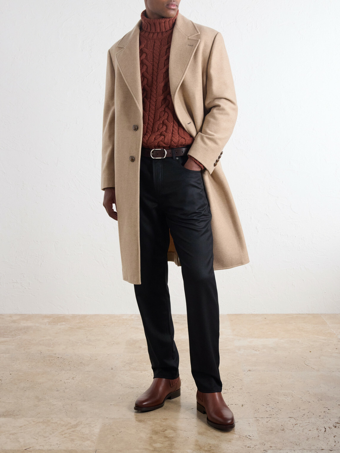 Brunello Cucinelli - Cable-Knit Cashmere Rollneck Sweater - Red