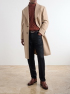 Brunello Cucinelli - Cable-Knit Cashmere Rollneck Sweater - Red