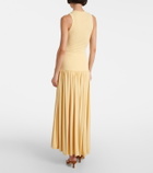 Aya Muse Gathered jersey maxi skirt