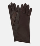 Khaite Remo leather gloves