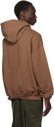 Solitude Studios Brown 'Don't Hate Meditate' Hoodie