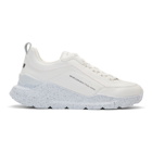 MSGM White Speckled Hiking Sneakers