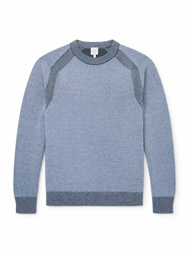 Photo: Paul Smith - Ribbed Wool Sweater - Black
