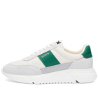 Axel Arigato Men's Genesis Vintage Runner Sneakers in White/Green