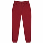 Sporty & Rich x Lacoste Pique Track Pant in Pinot/Farine