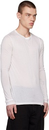 Ann Demeulemeester Off-White Gunther Long Sleeve T-Shirt