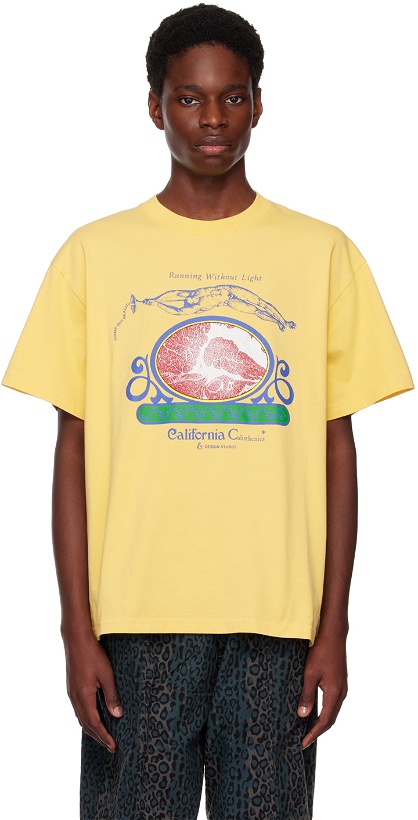 Photo: Brain Dead Yellow Calisthenics T-Shirt