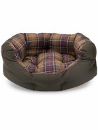 BARBOUR - Dog Bed With Tartan Pattern