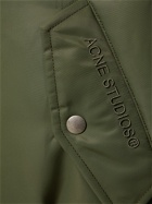 ACNE STUDIOS Tech Zipped Sleeve Bomber Jacket