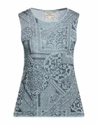 Alessia Santi Womens Top Slate in Blue